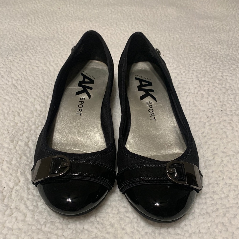 Anne Klein Sport Black Flats